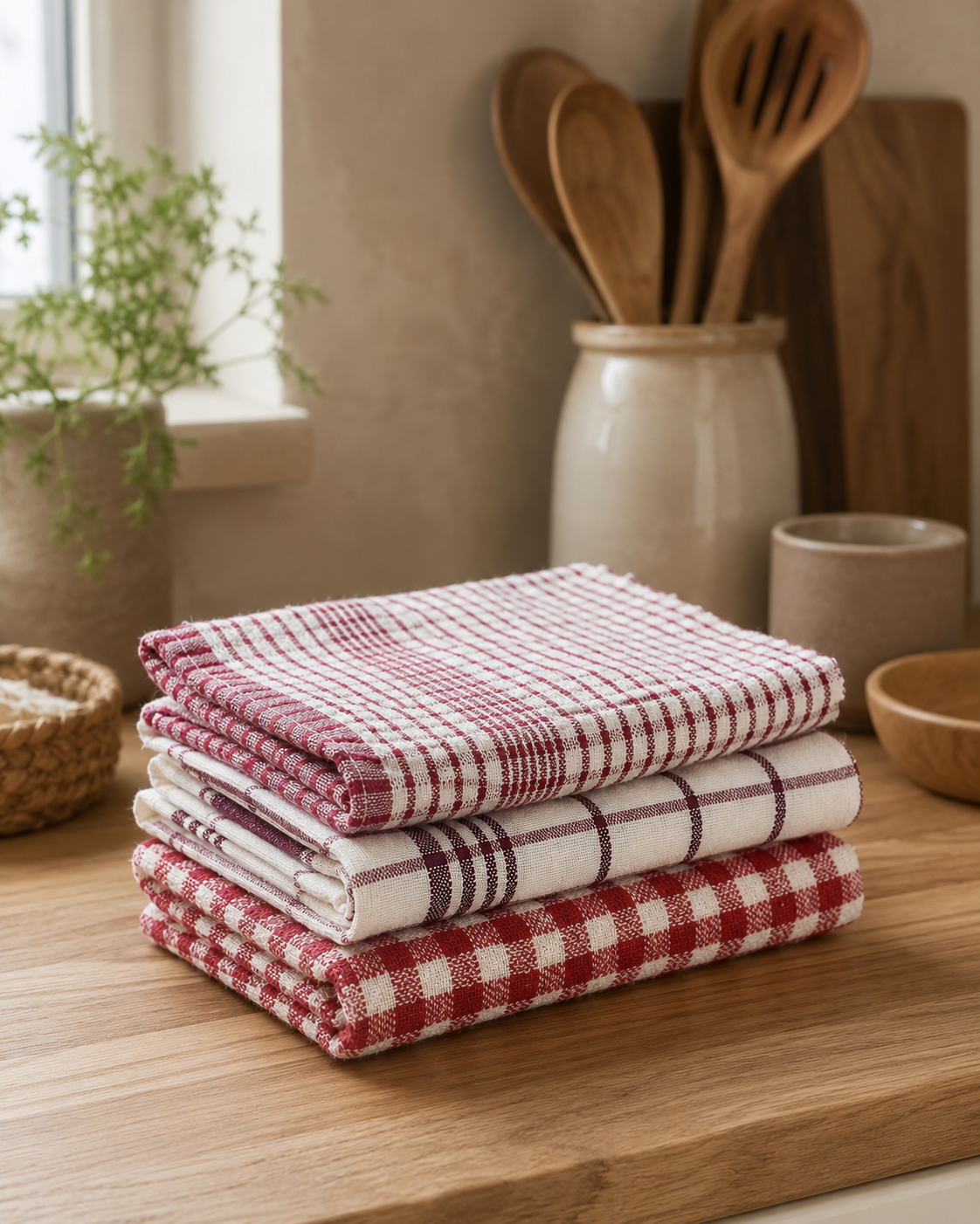 Lot de lavettes coton, et fibres diverses fabriquées en France. Ménagère tradition Lot de lavettes coton, et fibres diverses fabriquées en France