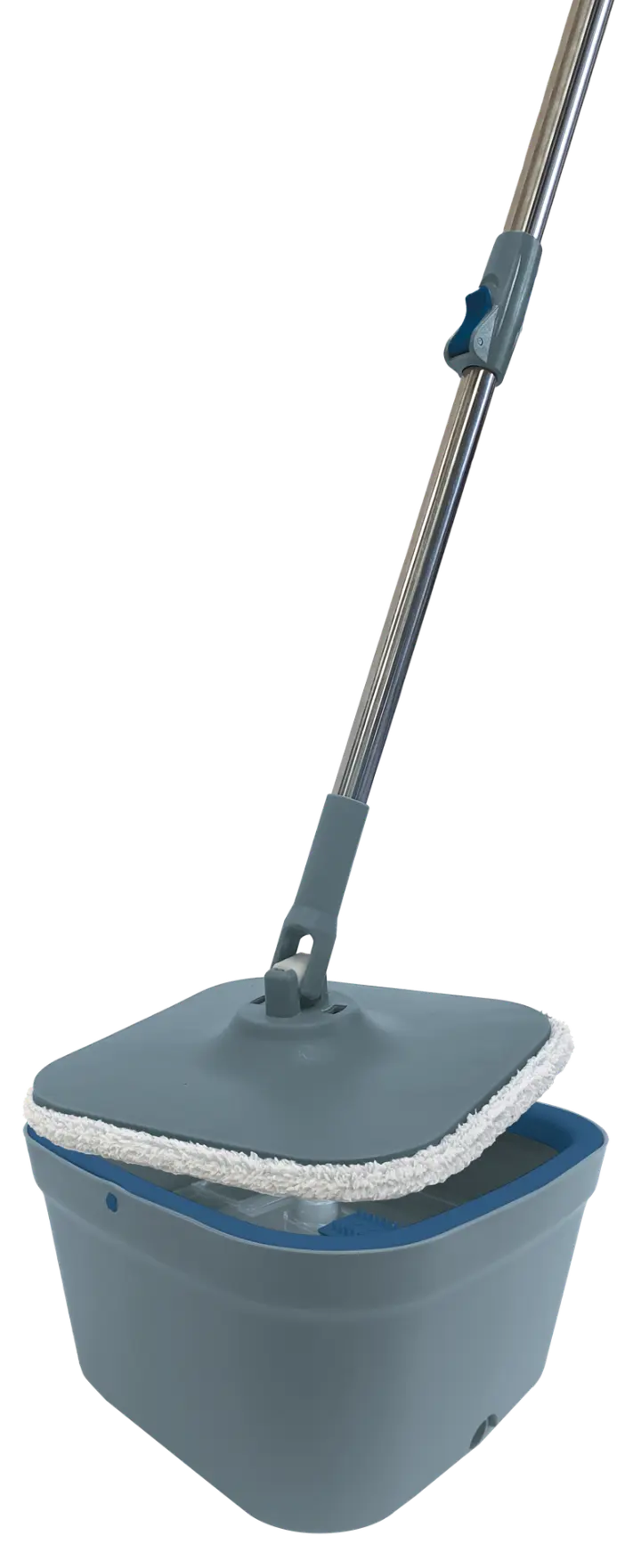 Balai flex mop et son seau bi bac Balai FLEX MOP 360° avec tête plate et mop microfibre
